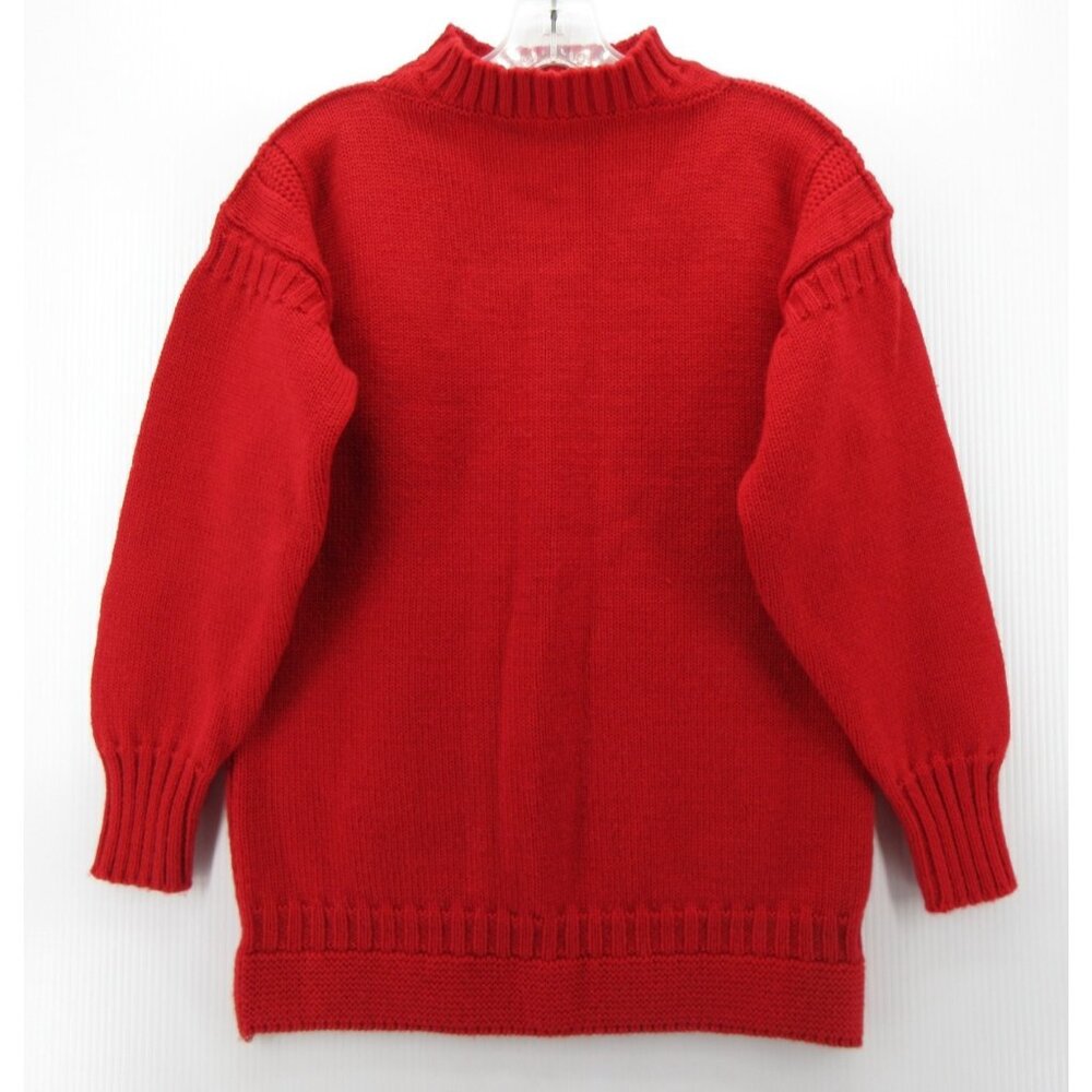 VINTAGE Davisons Of Bermuda Sweater XL (M) Wool Pullover Fisherman 90s